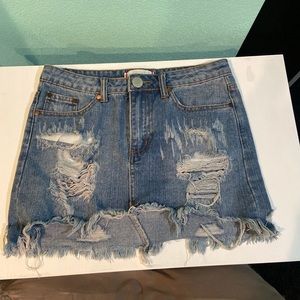 Jean skirt